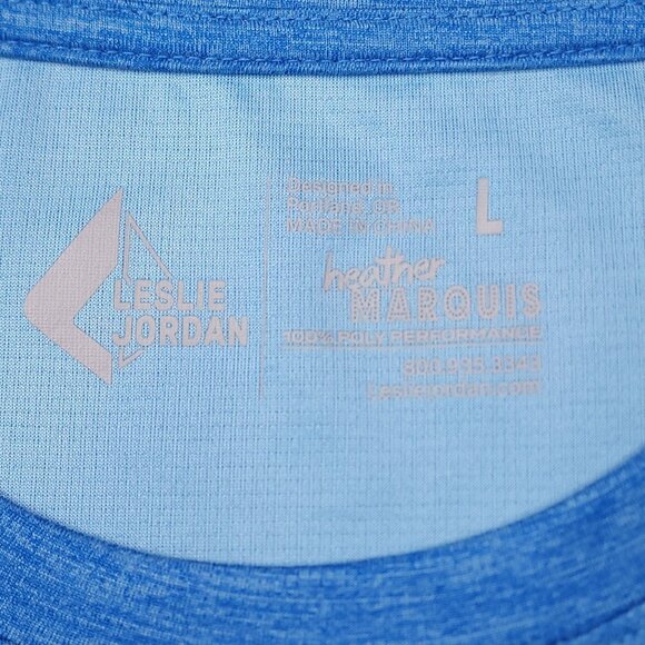 Leslie Jordan Red Rock Canyon T-Shirt Size Large Blue - Picture 3 of 7